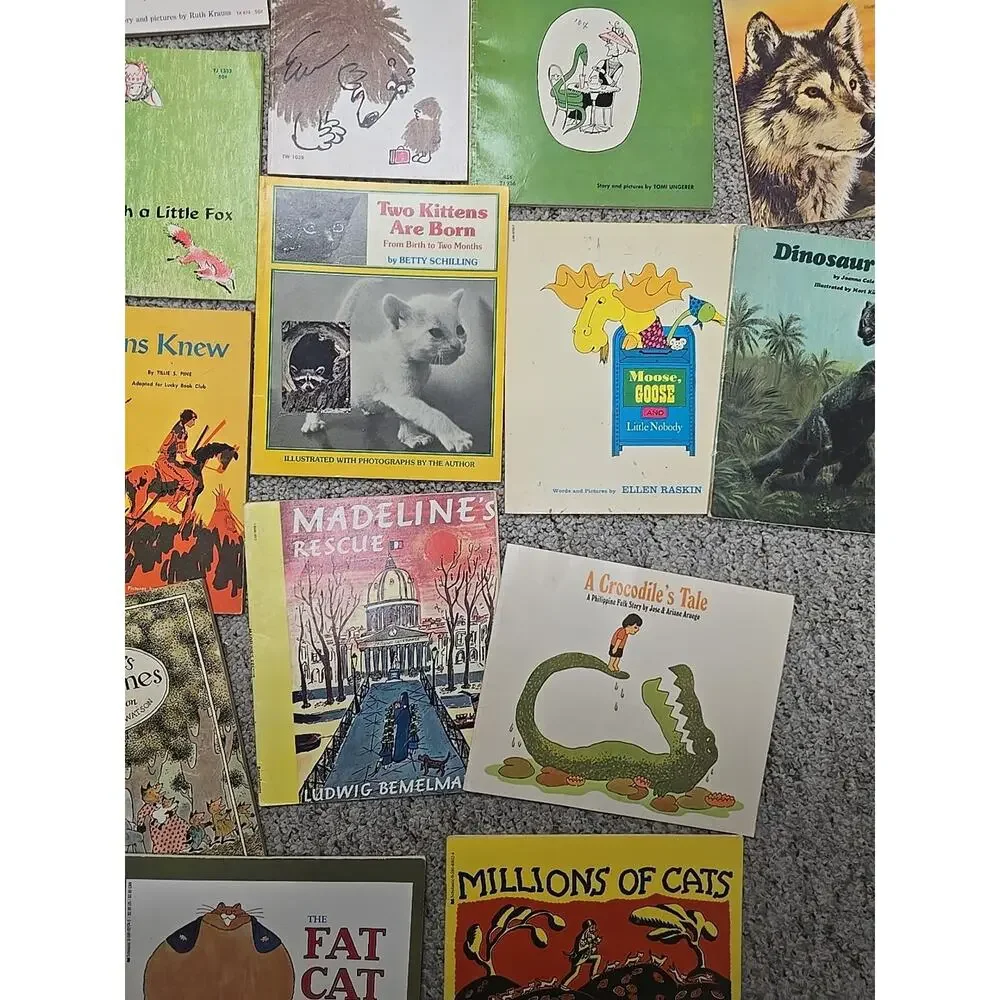 Lot of 14 Vintage Mixed Authors Fiction Softcover Kids‎ Children's Story Books